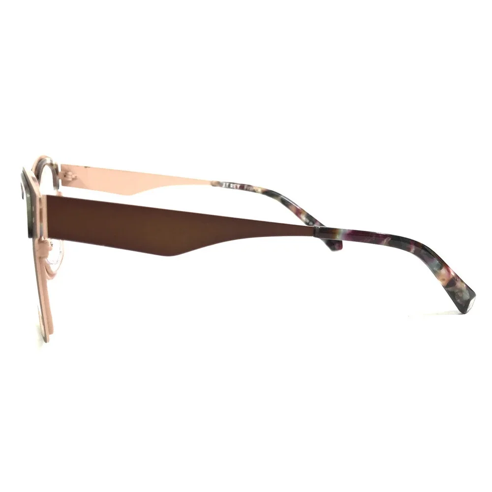 J. F. Rey Petite Eyeglasses Frames PM096 5546 Nude Tortoise Matte Gold 48-21-140